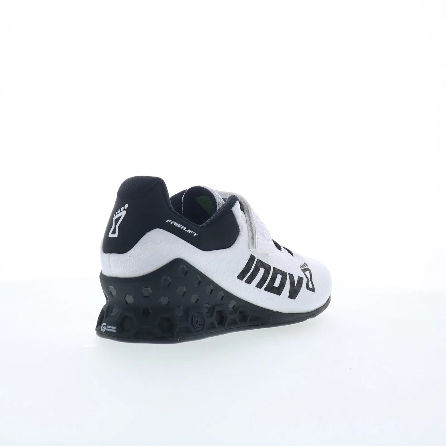 Inov-8 Fastlift Power G 380 Mens White Canvas Athletic Weightlifting Shoes