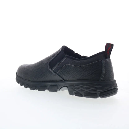 Avenger Flight Slip-On Alloy Toe A7001 Mens Black Work & Safety Shoes