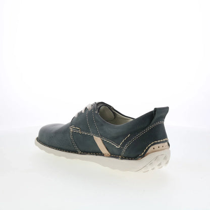 Pajar Florence 46996 Mens Blue Leather Lace Up Lifestyle Sneakers Shoes