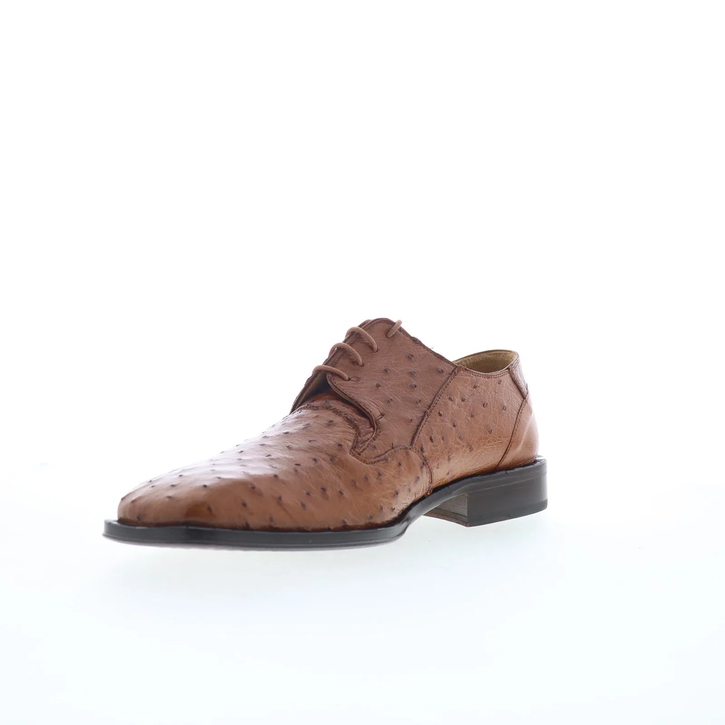 Ferrini FQ Ostrich 2353 121 Mens Brown Oxfords & Lace Ups Casual Shoes