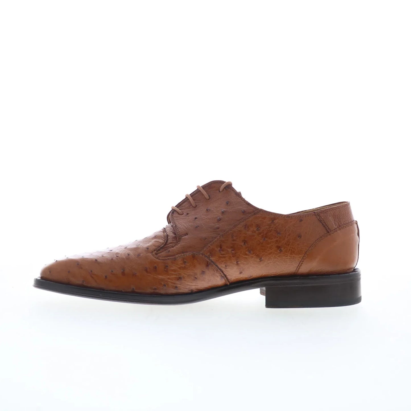 Ferrini FQ Ostrich 2353 121 Mens Brown Oxfords & Lace Ups Casual Shoes