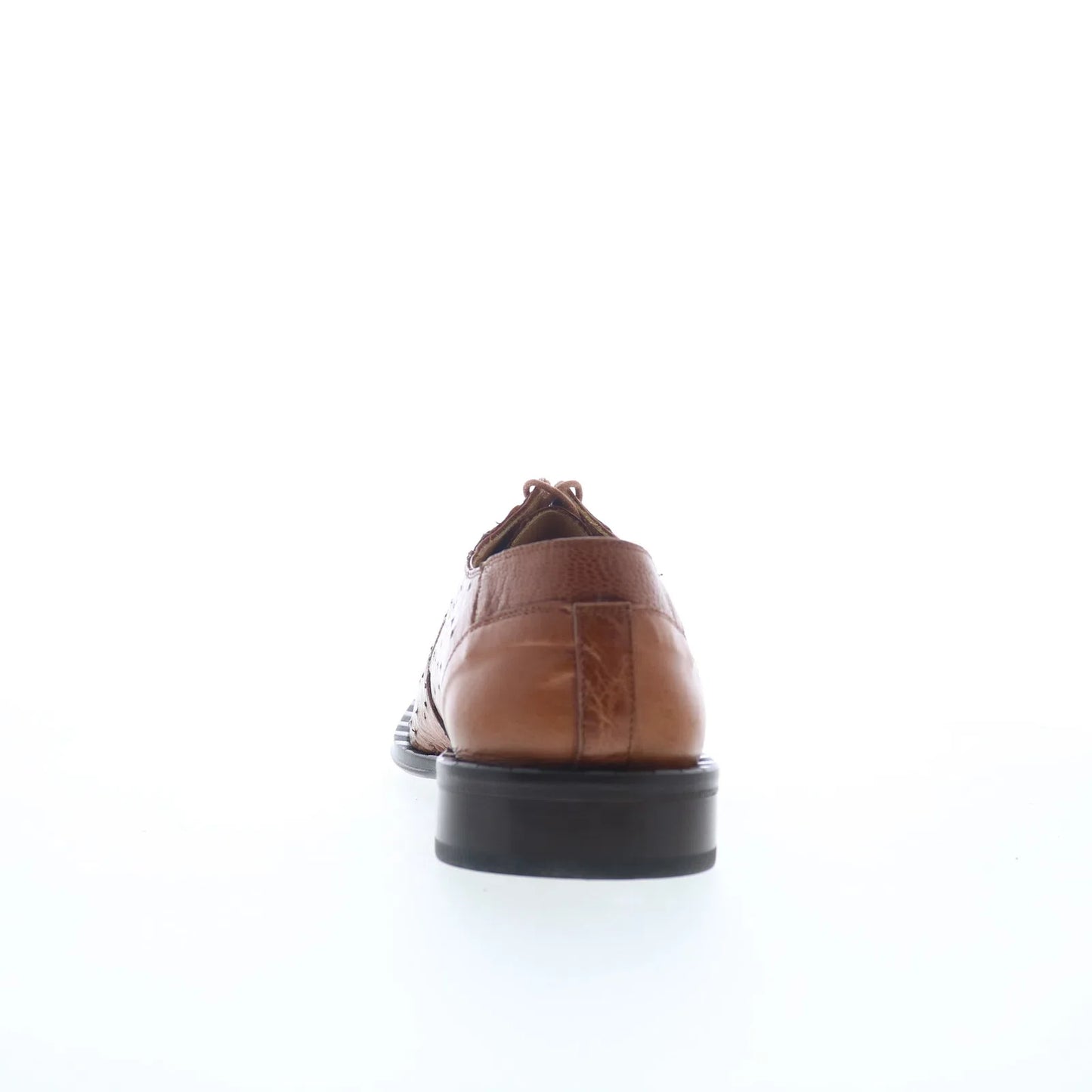 Ferrini FQ Ostrich 2353 121 Mens Brown Oxfords & Lace Ups Casual Shoes