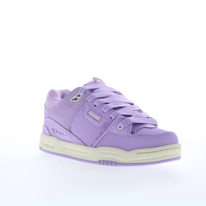 Globe Fusion GBFUS Mens Purple Leather Skate Inspired Sneakers Shoes