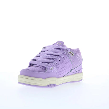 Globe Fusion GBFUS Mens Purple Leather Skate Inspired Sneakers Shoes