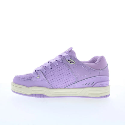 Globe Fusion GBFUS Mens Purple Leather Skate Inspired Sneakers Shoes