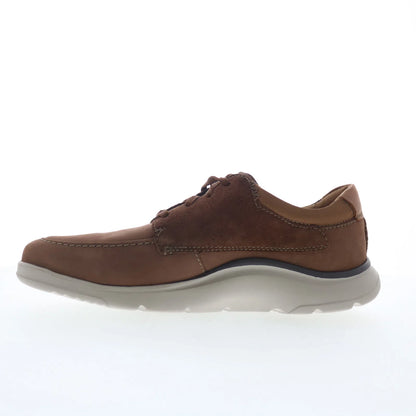 Clarks Gaskill Low 26162927 Mens Brown Suede Lifestyle Sneakers Shoes