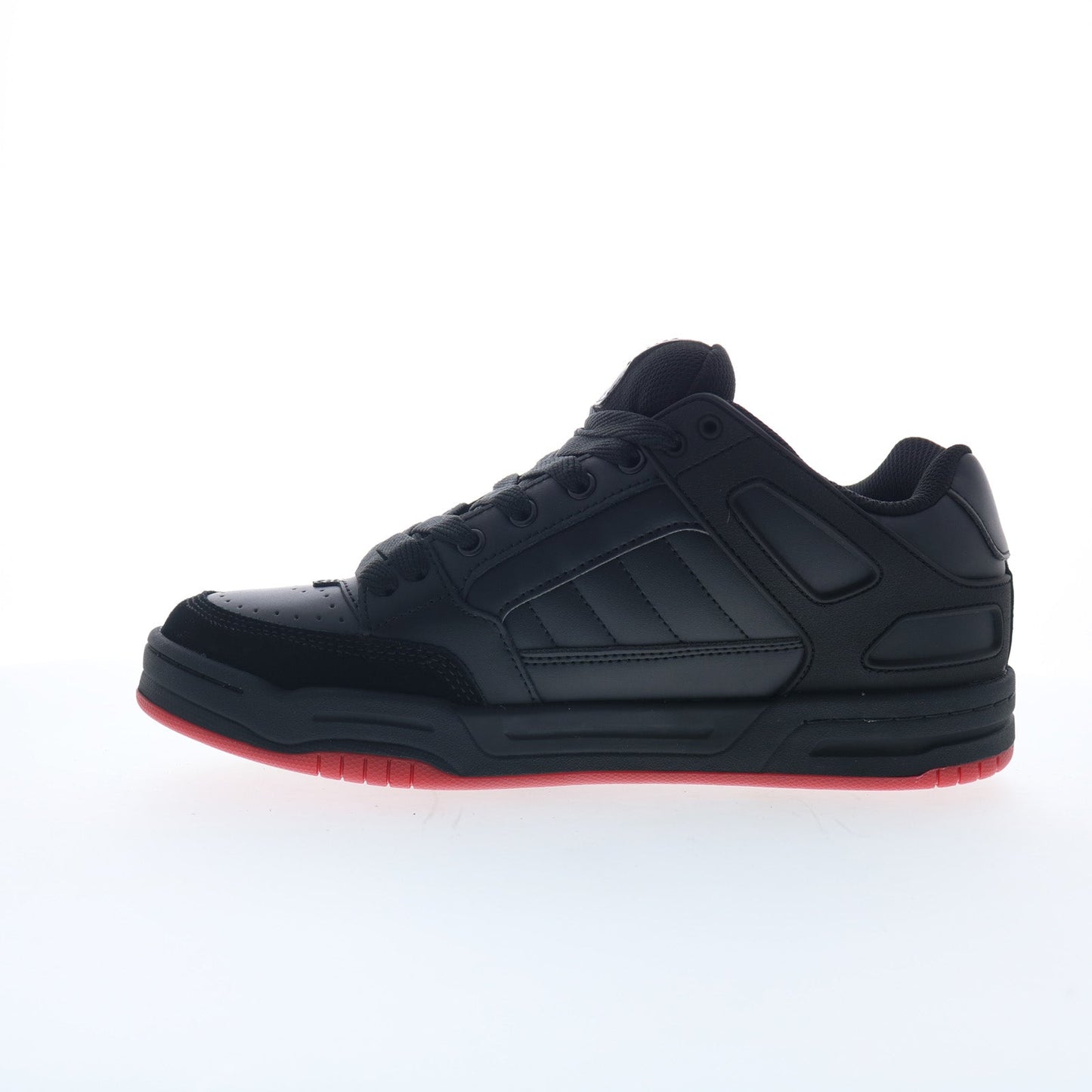 Globe Tilt GBTILT Mens Black Leather Lace Up Skate Inspired Sneakers Shoes