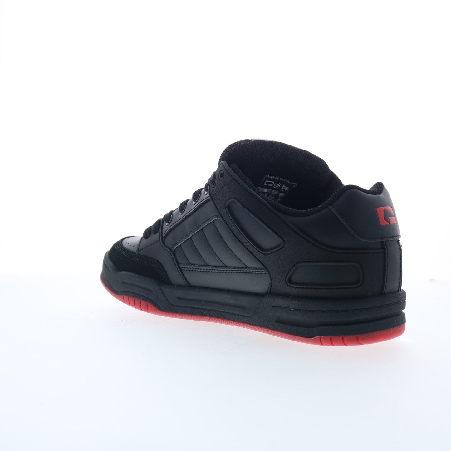 Globe Tilt GBTILT Mens Black Leather Lace Up Skate Inspired Sneakers Shoes