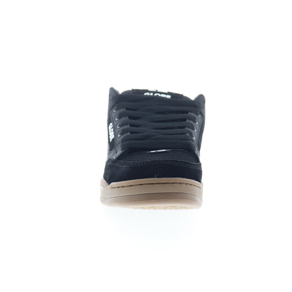 Globe Tilt GBTILT Mens Black Leather Lace Up Skate Inspired Sneakers Shoes