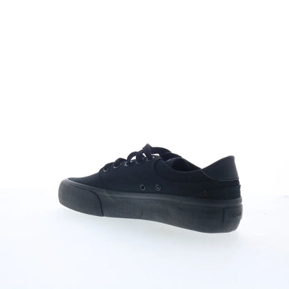 Globe Goodstock GBGOODST Mens Black Canvas Lace Up Skate Inspired Sneakers