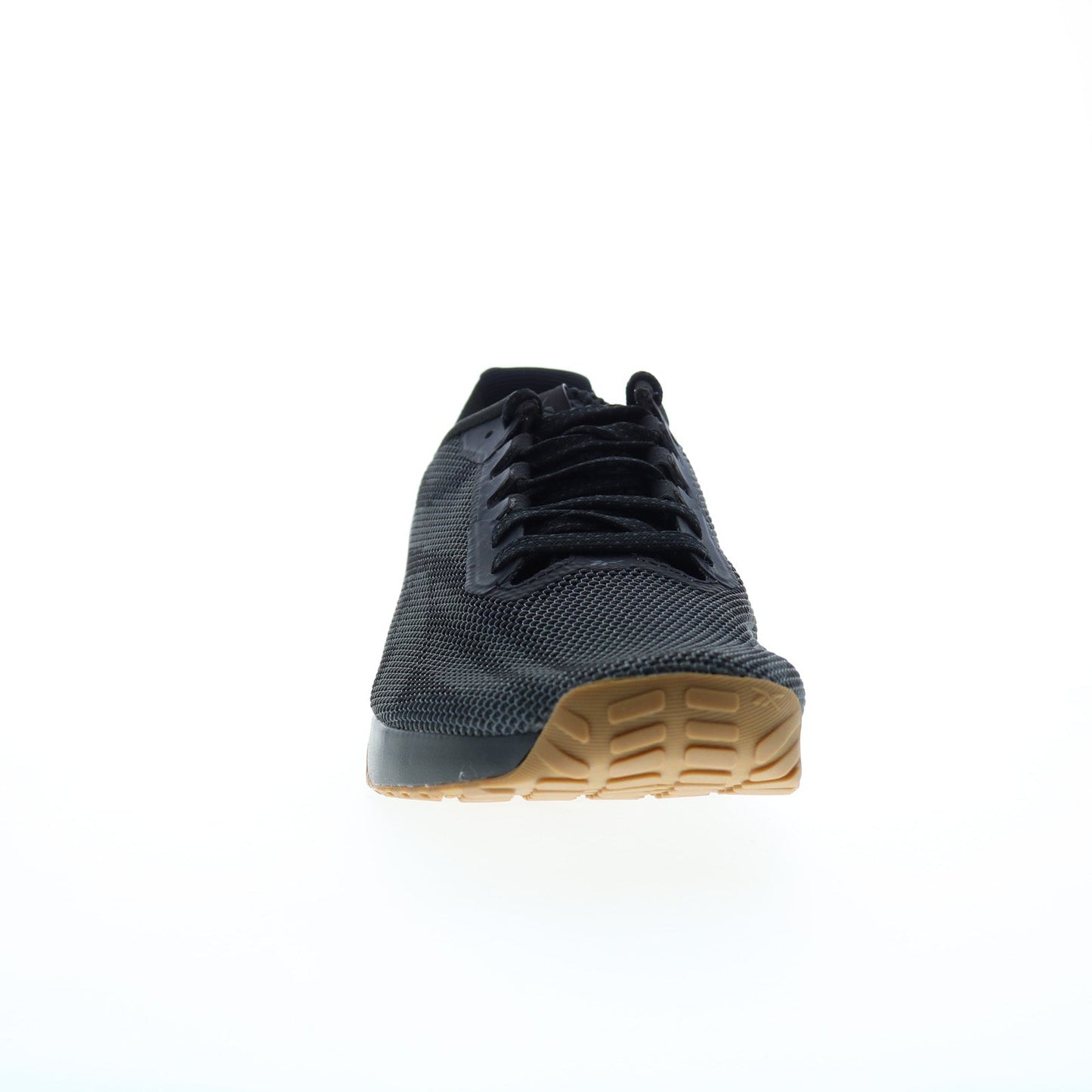 Reebok Nano X1 Grit Mens Black Canvas Lace Up Athletic Cross Training Shoes