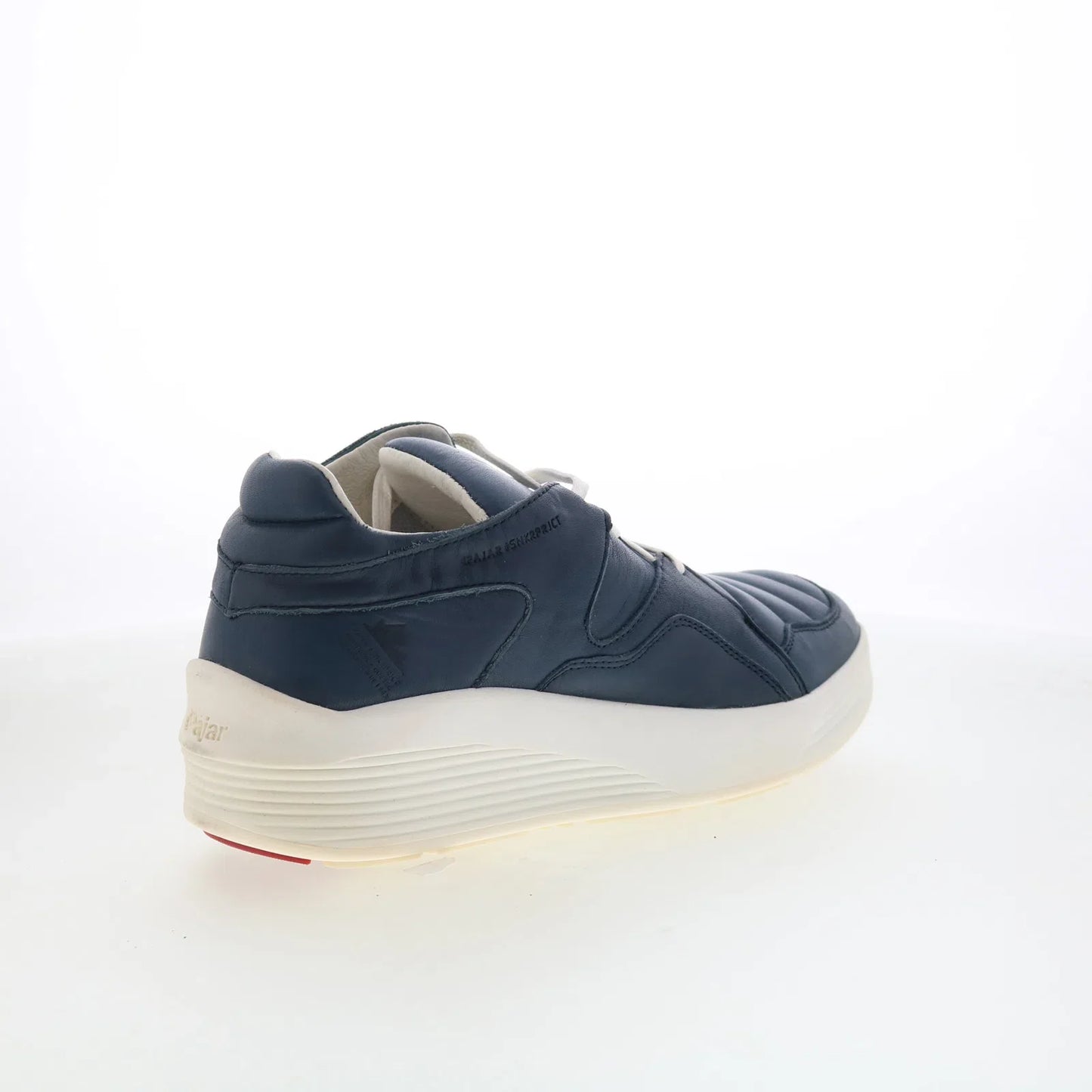 Pajar Harlem 47074 Mens Blue Leather Lace Up Lifestyle Sneakers Shoes