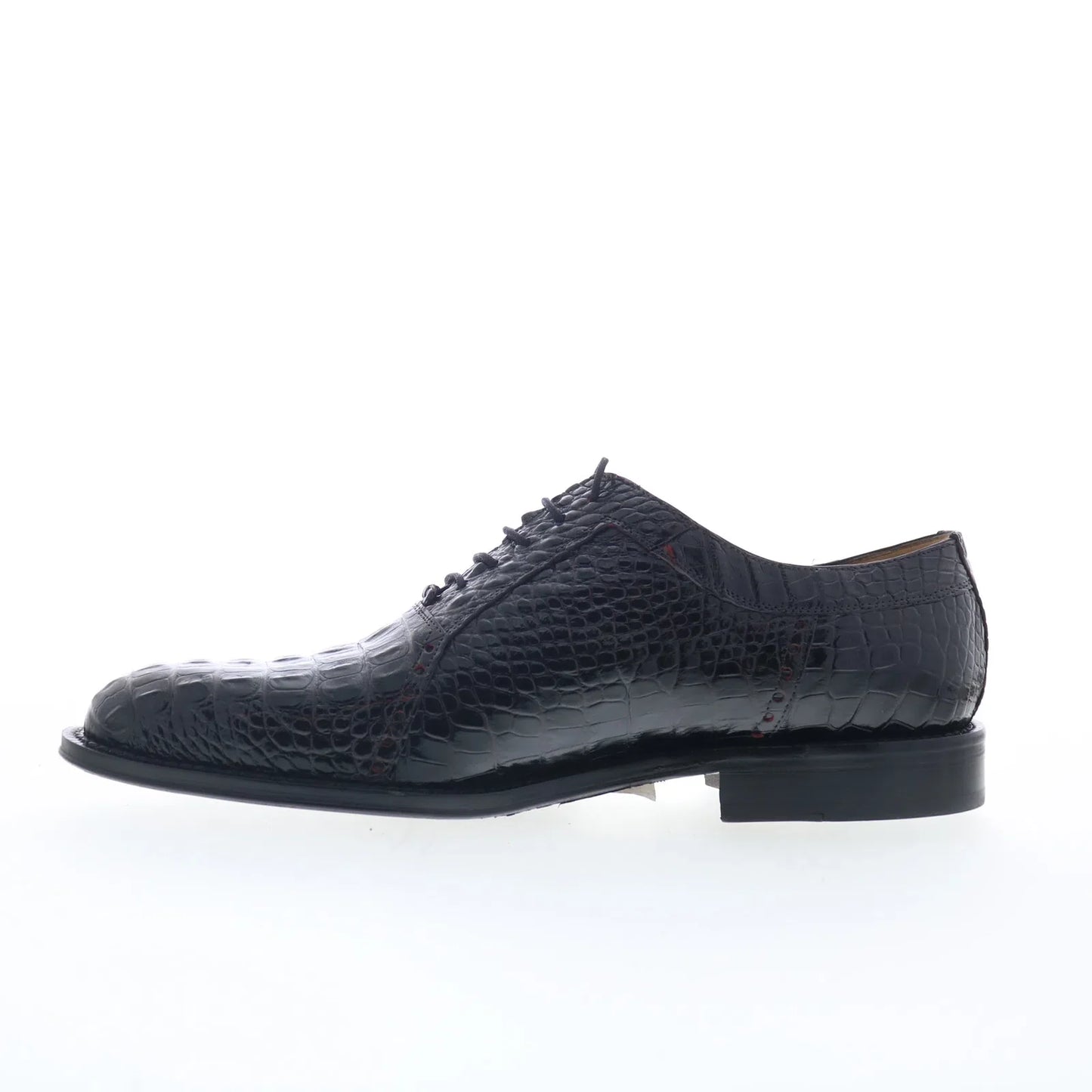 Ferrini HB Alligator 227 F227BC Mens Black Oxfords & Lace Ups Casual Shoes