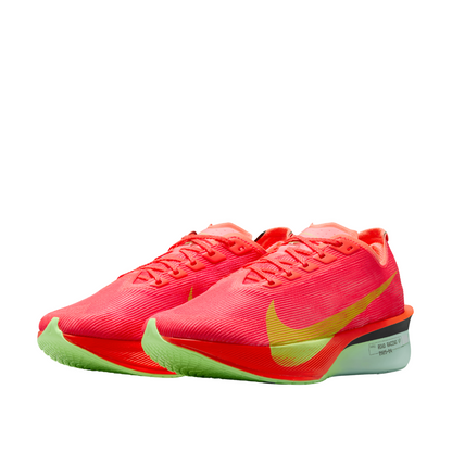 ZoomX Vaporfly Next% 4 Women's :Bright Crimson | Lime Blast