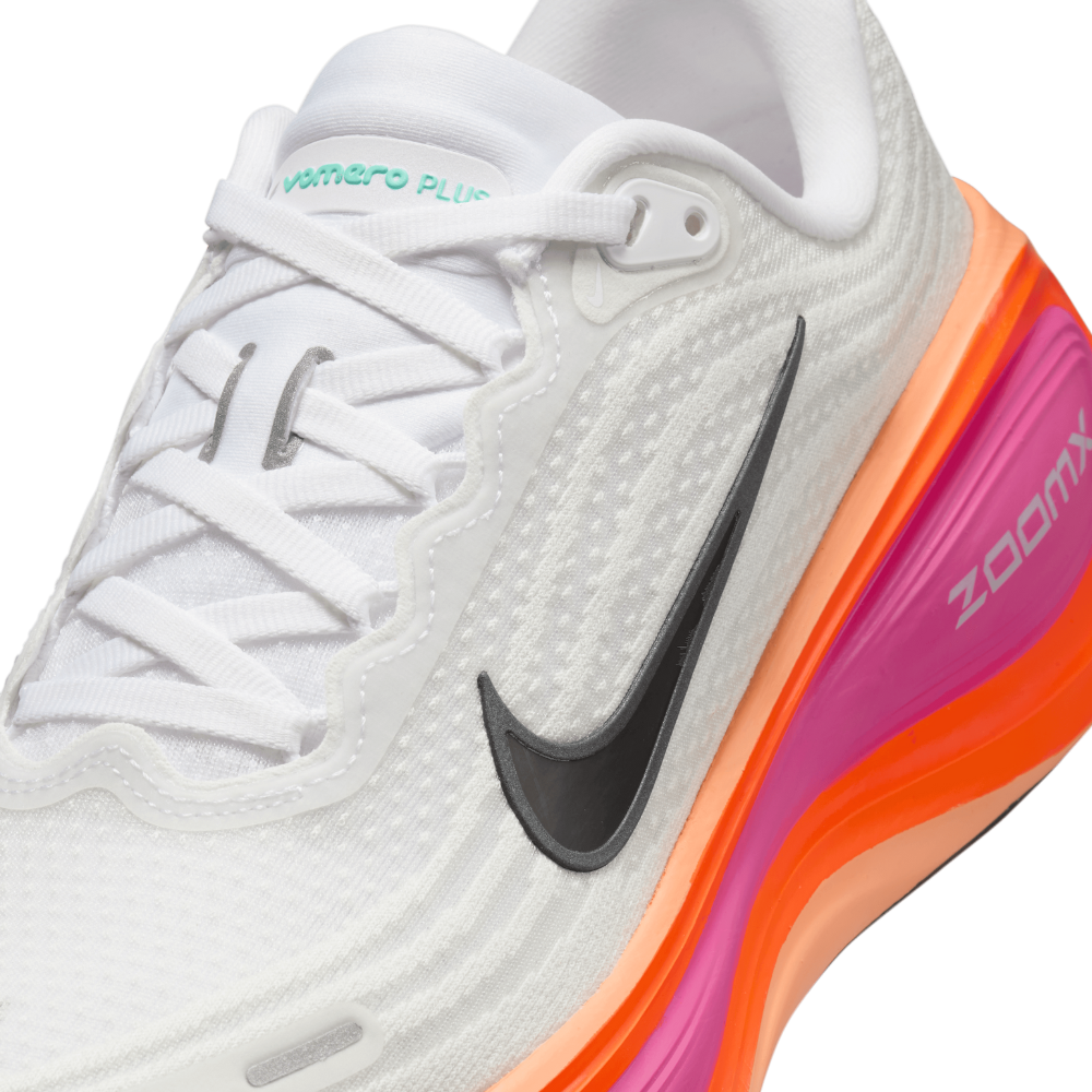 Vomero Plus Women's :White | Fire Pink