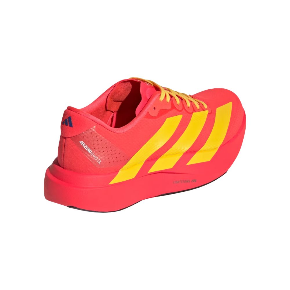 Adizero Evo SL Woven Women's :Lucid Red | Bold Gold