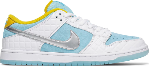 Nike Mens FTC x Dunk Low SB Sneakers - 'Lagoon Pulse'