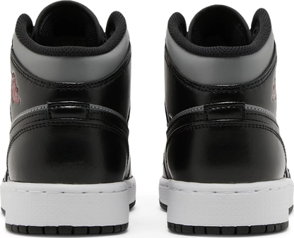Nike Grade School Womens Air Jordan 1 Mid Sneakers - 'Shadow'