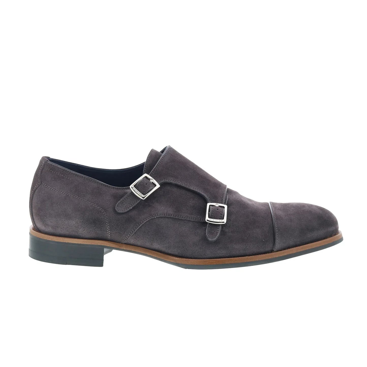 Di Bianco Isernia Mens Brown Suede Loafers & Slip Ons Casual Shoes