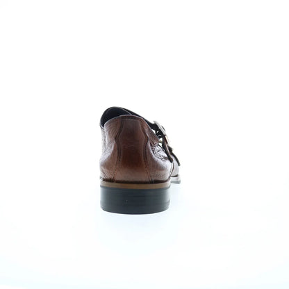 Di Bianco Isernia Peccary Mens Brown Oxfords & Lace Ups Casual Shoes