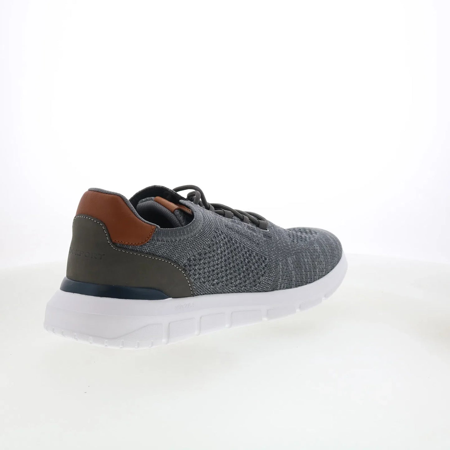 Rockport Jaimson RMJAIMSON Mens Gray Wide Mesh Lifestyle Sneakers Shoes