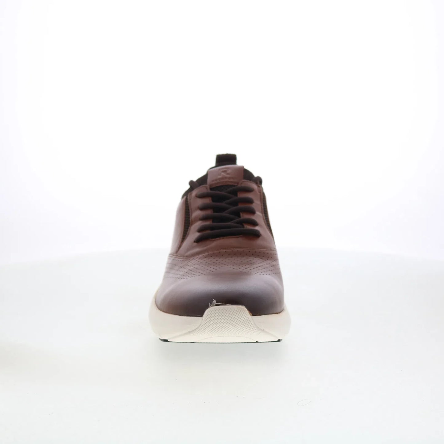 Rockport Jeffson RMJEFFSON Mens Brown Leather Lifestyle Sneakers Shoes