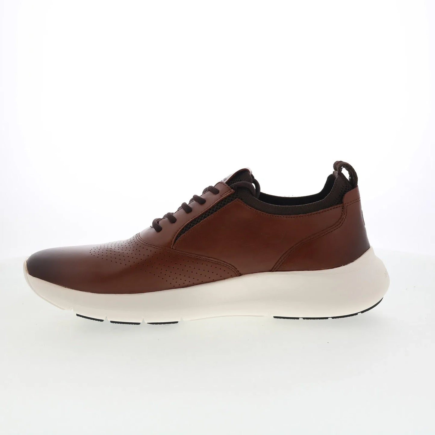 Rockport Jeffson RMJEFFSON Mens Brown Leather Lifestyle Sneakers Shoes