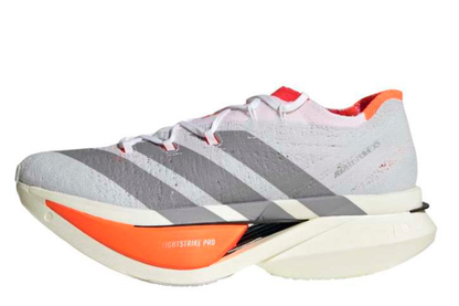 Adizero Prime X3 Strung :Cloud White | Lucid Red