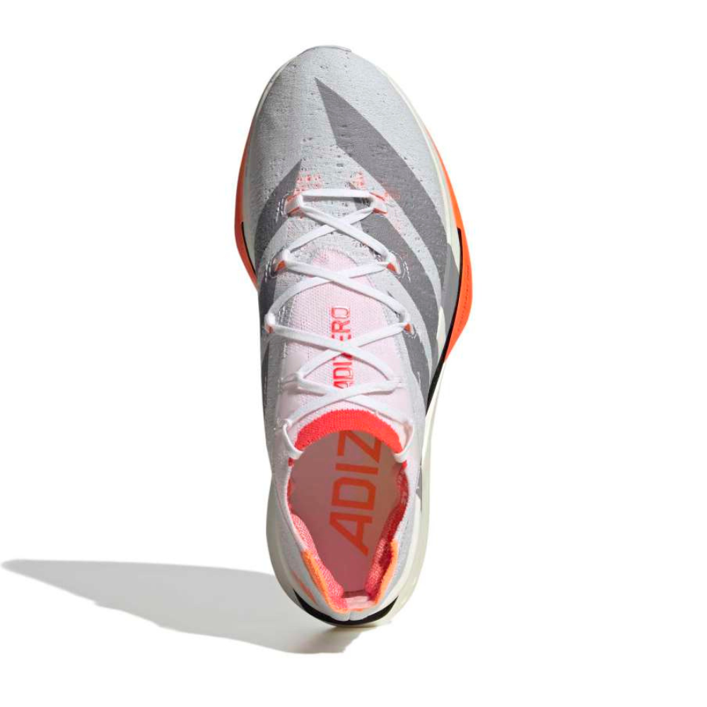 Adizero Prime X3 Strung :Cloud White | Lucid Red