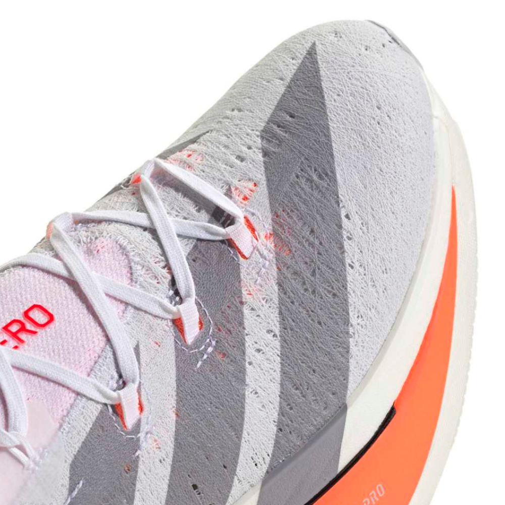 Adizero Prime X3 Strung :Cloud White | Lucid Red