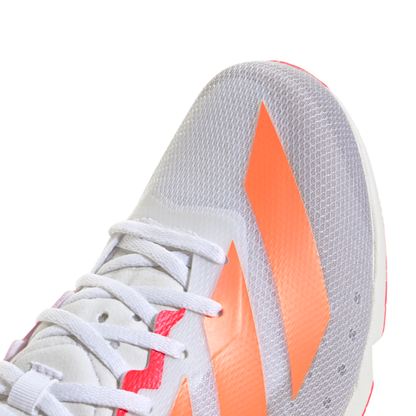 Adizero Distancestar All Genders' :Cloud White | Lucid Orange