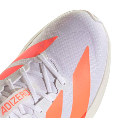 Adizero Adios 9 Men's :Cloud White | Lucid Orange