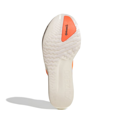 Adizero Adios 9 Men's :Cloud White | Lucid Orange