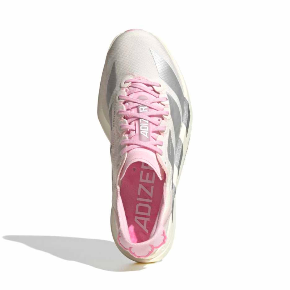 Adizero Adios Pro 4 Women's :Core White | Clear Pink