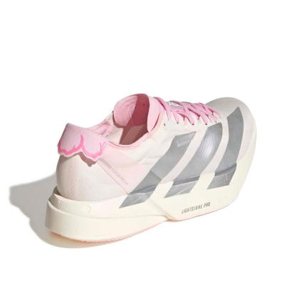 Adizero Adios Pro 4 Women's :Core White | Clear Pink