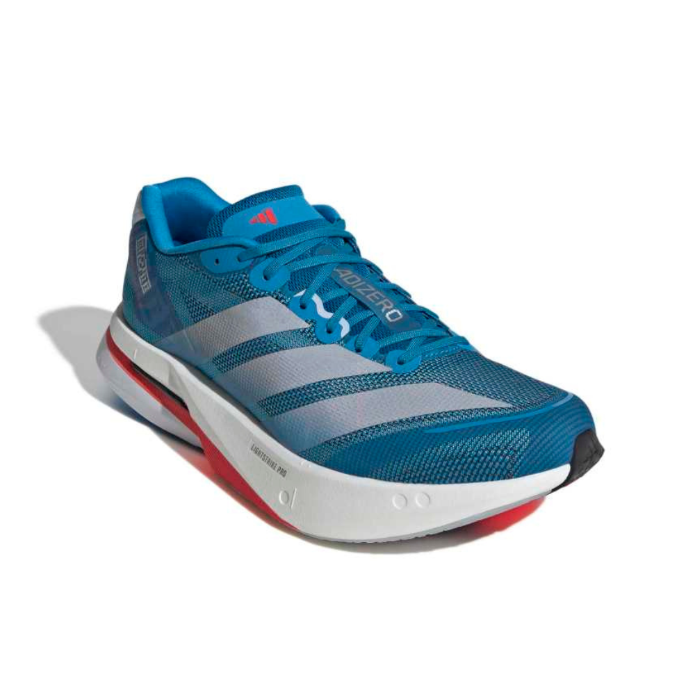 Adizero Boston 13 Men's :Solar Blue | Silver Metallic