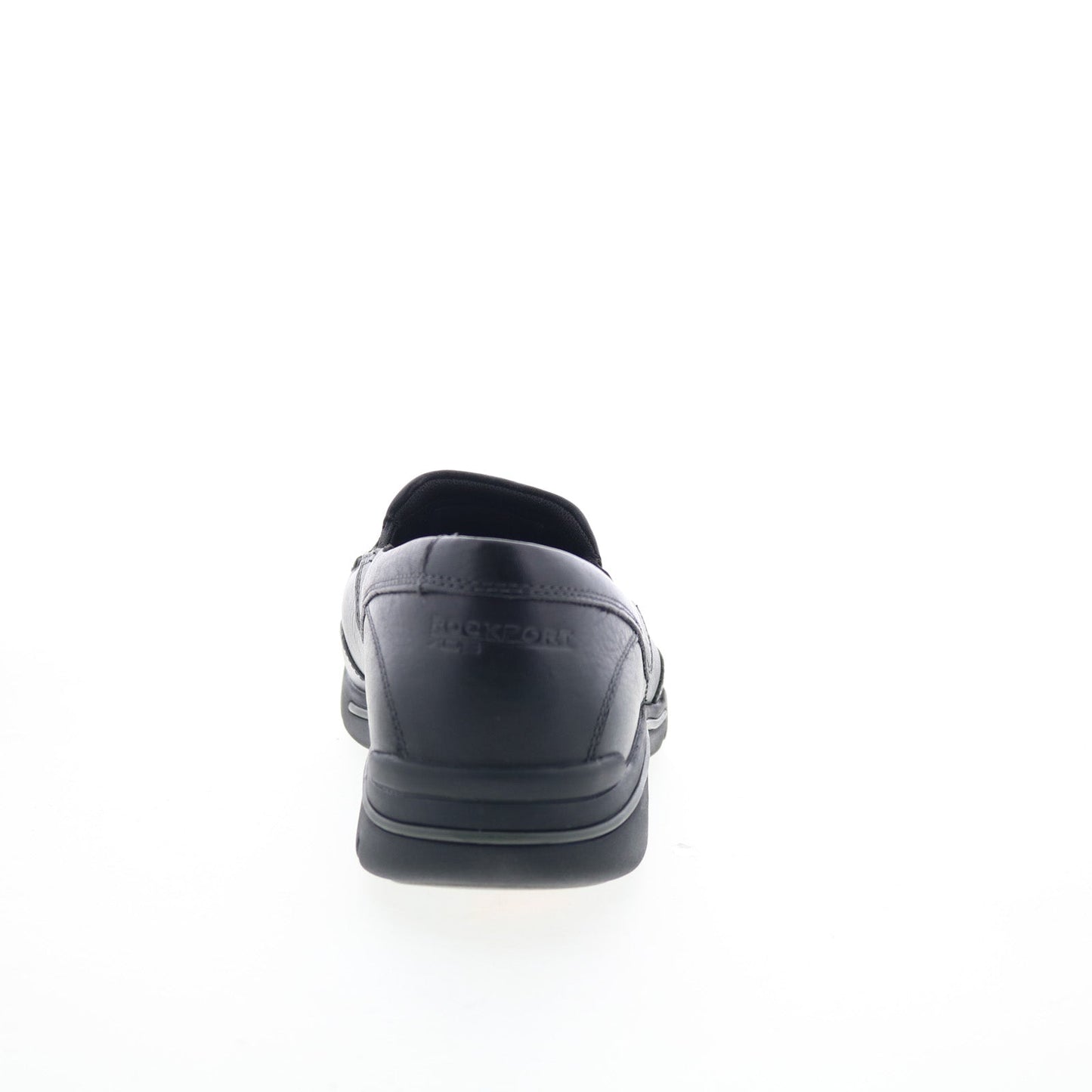 Rockport Eberdon K71228 Mens Black Leather Loafers & Slip Ons Casual Shoes
