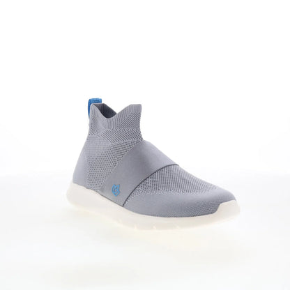 Spenco Karma Deluxe SP1196GGR Womens Gray Mesh Lifestyle Sneakers Shoes