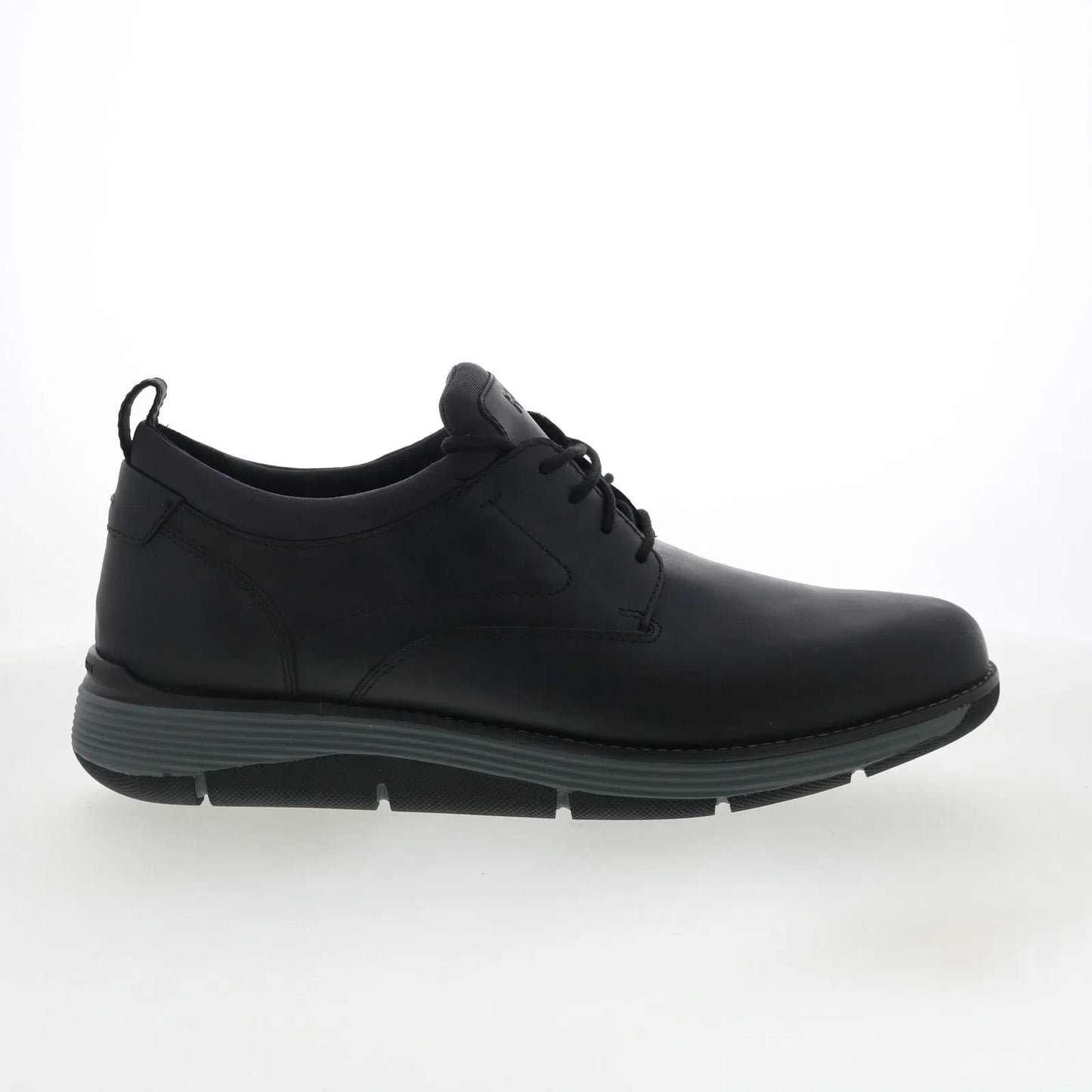 Rockport Lukah RMLUKAH Mens Black Wide Leather Lifestyle Sneakers Shoes
