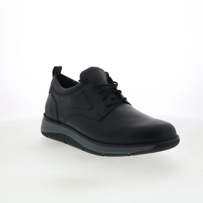 Rockport Lukah RMLUKAH Mens Black Wide Leather Lifestyle Sneakers Shoes