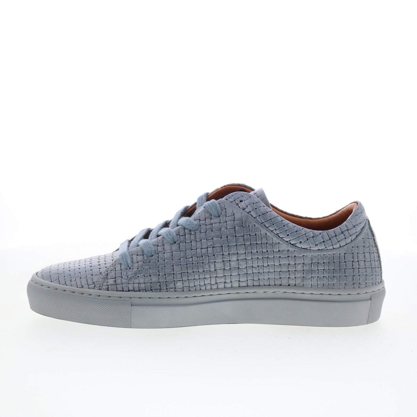 Aquatalia Alaric Embossed Calf Waterproof Mens Gray Lifestyle Sneakers Shoes