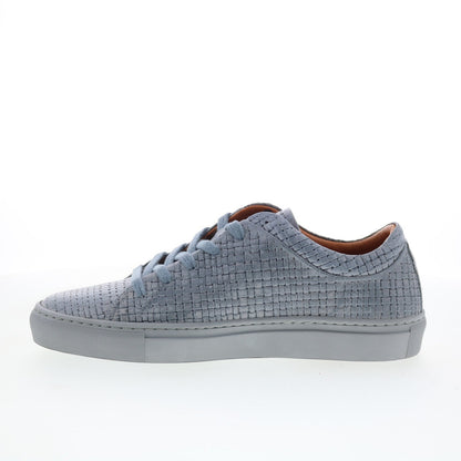 Aquatalia Alaric Embossed Calf Waterproof Mens Gray Lifestyle Sneakers Shoes