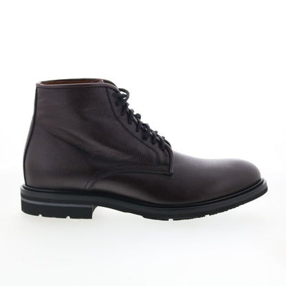 Aquatalia Renzo Waterproof M058434 Mens Brown Leather Casual Dress Boots