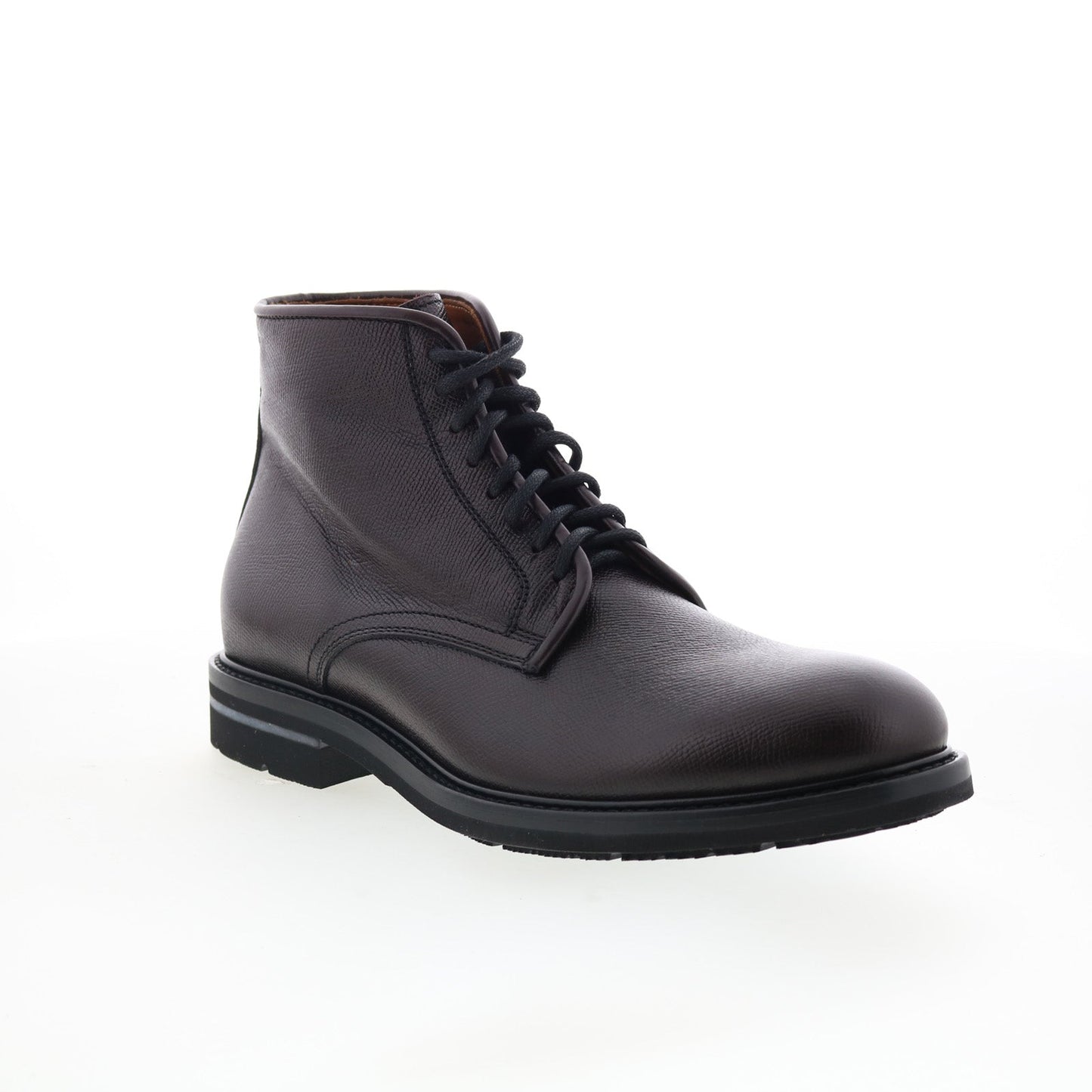 Aquatalia Renzo Waterproof M058434 Mens Brown Leather Casual Dress Boots