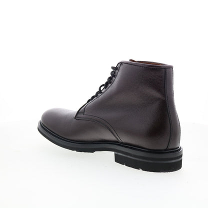 Aquatalia Renzo Waterproof M058434 Mens Brown Leather Casual Dress Boots
