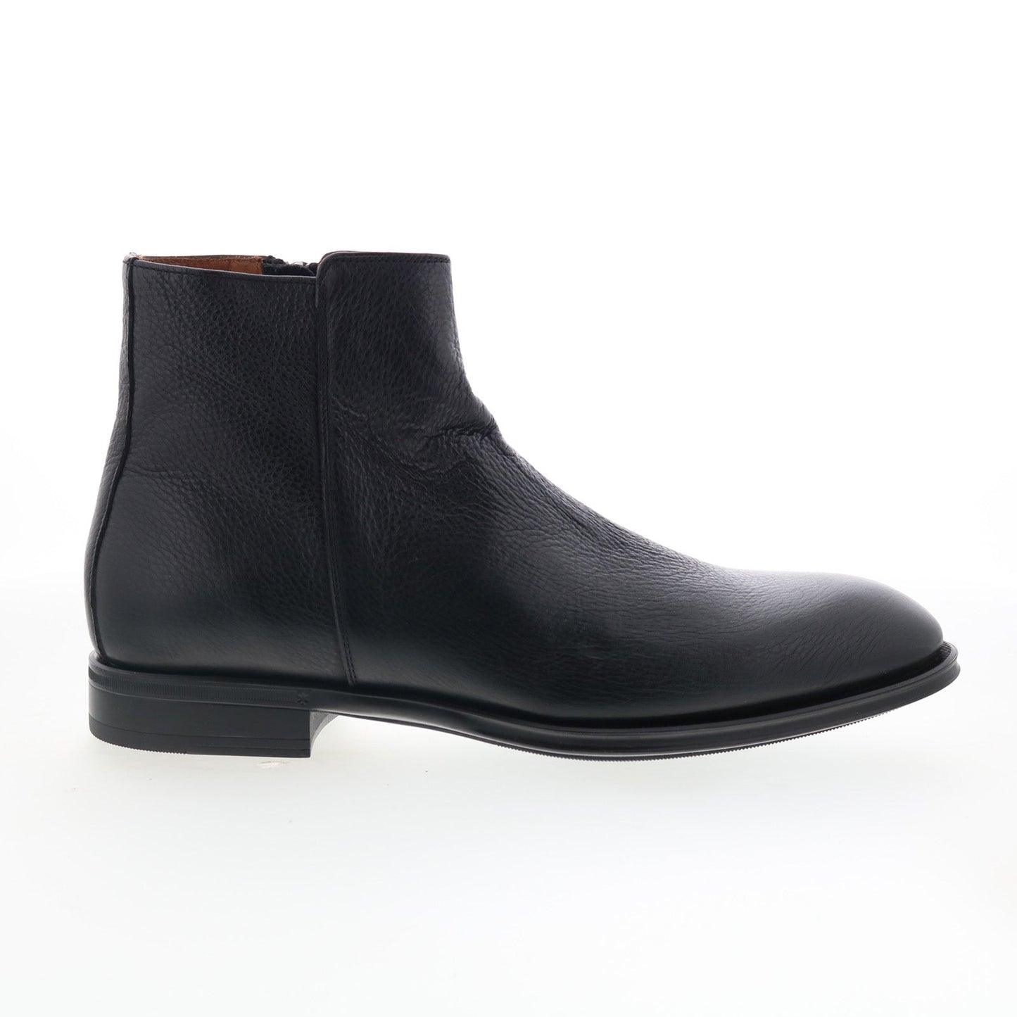Aquatalia Daniel Waterproof M074201 Mens Black Leather Casual Dress Boots