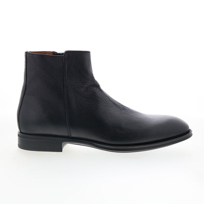 Aquatalia Daniel Waterproof M074201 Mens Black Leather Casual Dress Boots
