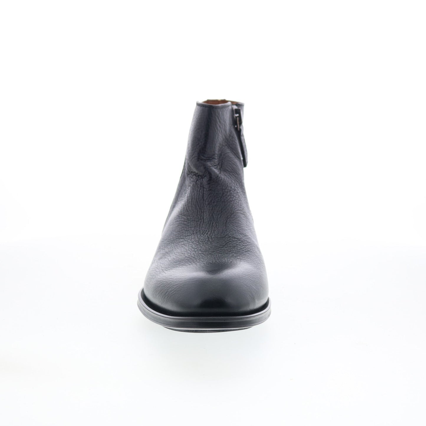 Aquatalia Daniel Waterproof M074201 Mens Black Leather Casual Dress Boots