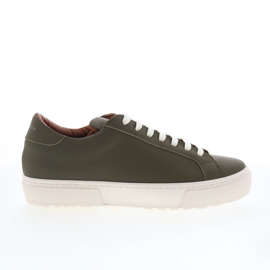 Aquatalia Vic Waterproof M103183 Mens Green Nubuck Lifestyle Sneakers Shoes
