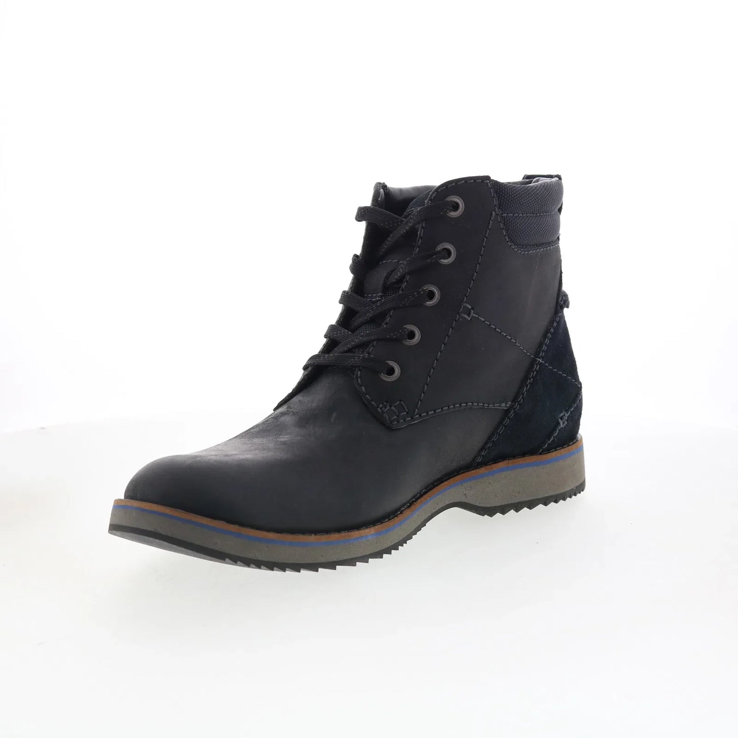 Clarks Mahale HI 26102614 Mens Black Leather Casual Dress Boots